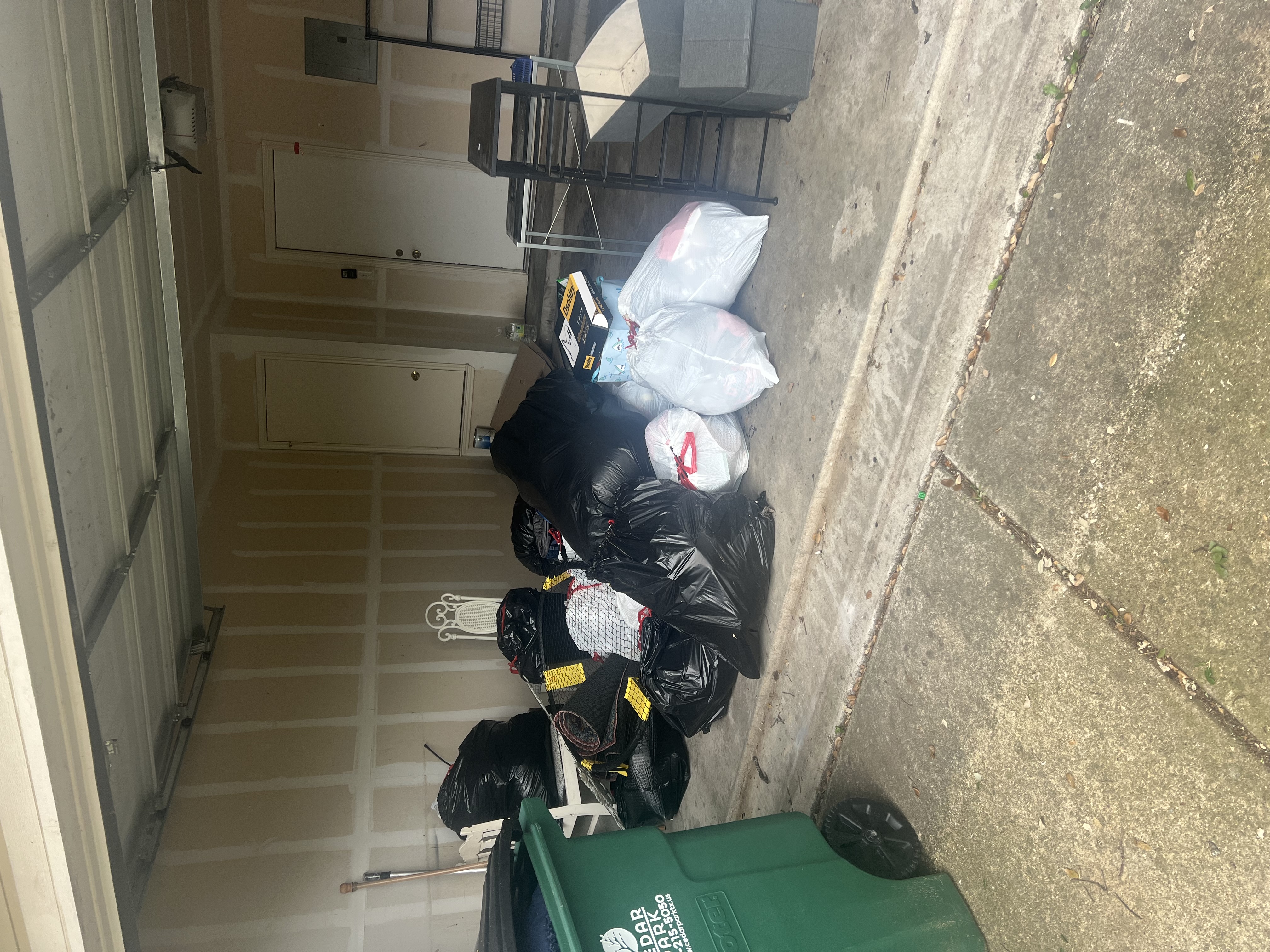 Before — junk removal job 2 Georgetown TX